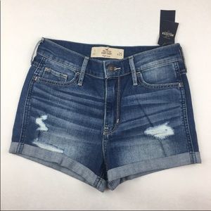 NWT Hollister short-short high-rise shorts